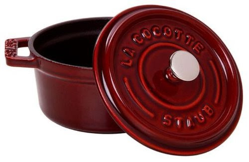 Reviews Staub 1102487 Round Cocotte Pot, 24 cm, Grenadine