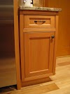 Vertical Grain Fir Kitchen Cabinets