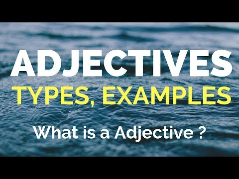 Adjectives