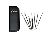 Premium Blackhead and Blemish Extractor Kit By Euphoria Beauty Systems (Black)