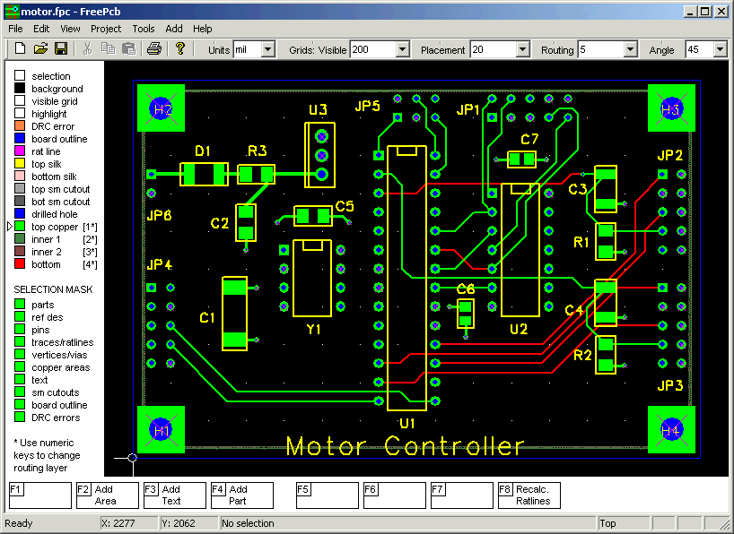 free pcb layout software