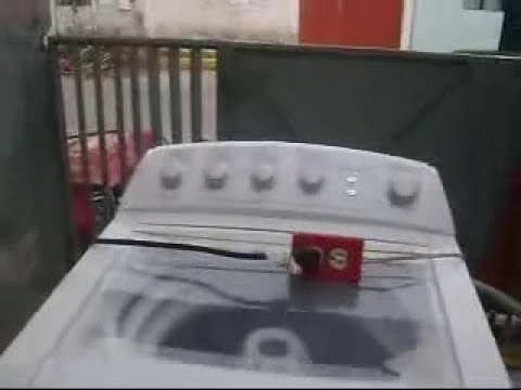 Lavarropas que no centrifuga