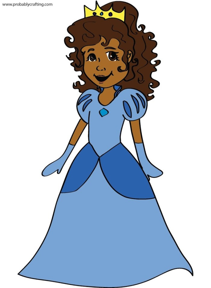 Free Black Princess Cliparts, Download Free Clip Art, Free Clip Art on  Clipart Library