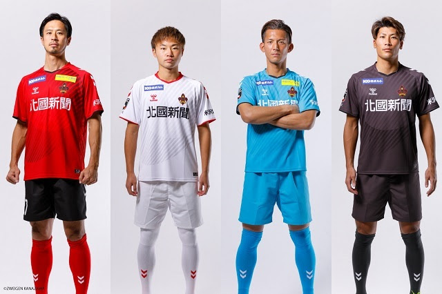 ツエーゲン金沢が21シーズンの新ユニフォームを発表 サッカーダイジェストweb