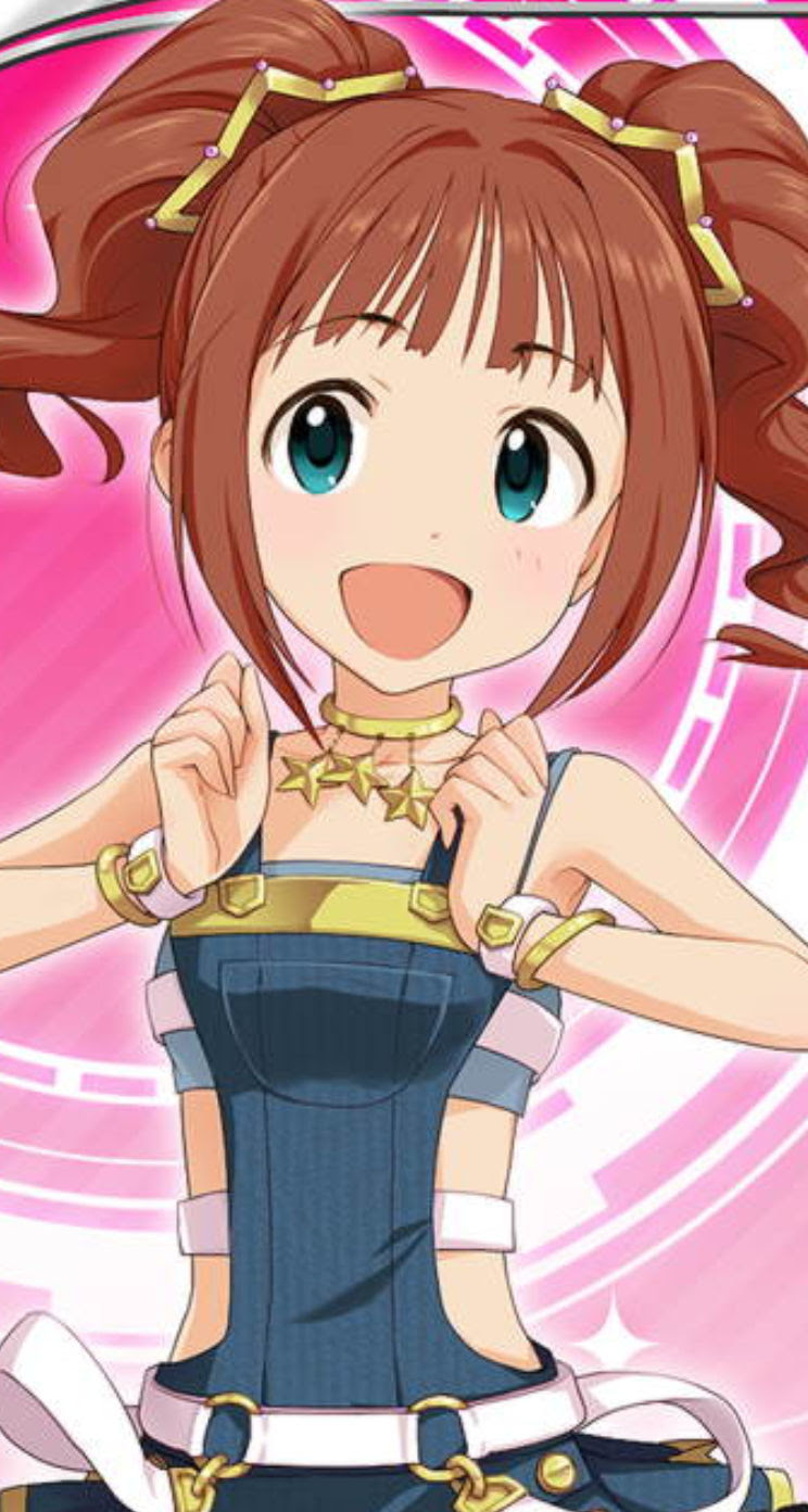アイドルマスター Iphone壁紙 画像 43 高槻やよい Iphone5壁紙 744 1392 Ios7用 他 アニメ壁紙ネット Pc Android Iphone壁紙 画像