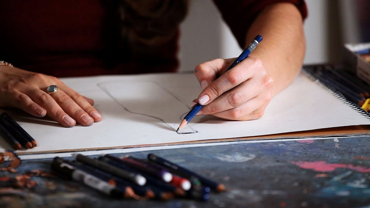 How to Do a Pencil Drawing | Drawing Tutorials - YouTube