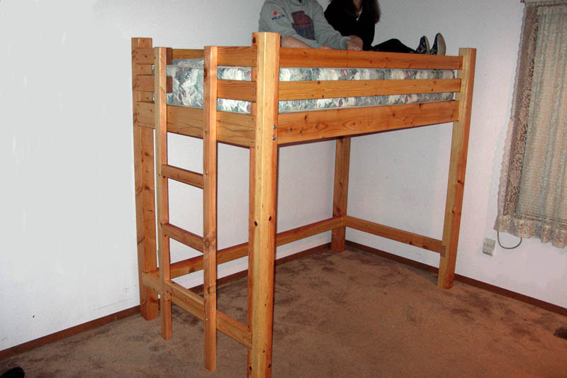 Wood Work - Loft Bed Plans Free - Easy DIY Woodworking ...