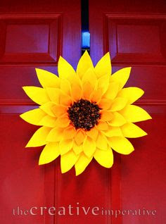 The Creative Imperative: Sunflowery Wreath