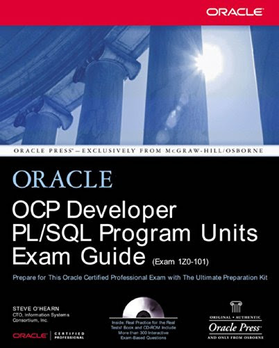 OCP Developer PL/SQL Program Units Exam Guide (Oracle Press)