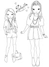Ausmalbilder Mädchen Bff