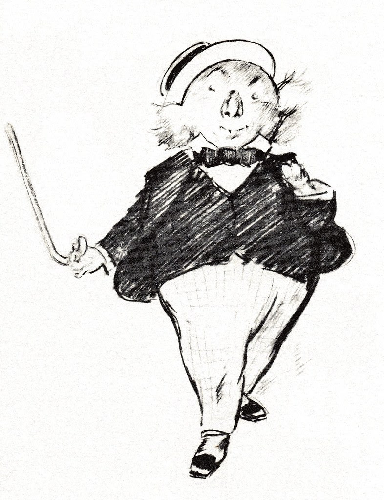koala illustration from The Magic Pudding - Norman Lindsay, 1918