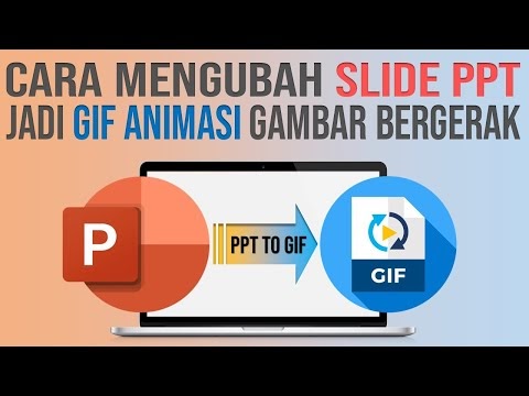 Cara Ubah Slide PowerPoint Jadi File GIF Animasi Bergerak