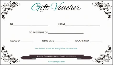  10 christmas voucher templates sampletemplatess sampletemplatess
