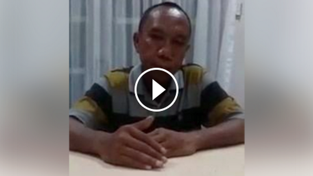 Iwan Bopeng Yang Ancam Gorok Leher Tentara Dan Bilang Allah Halalkan Babi Akhirnya Minta Maaf