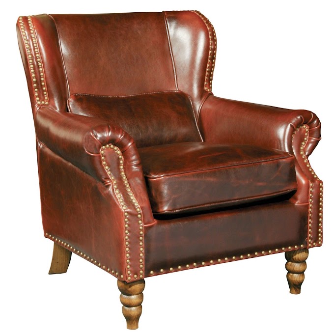 Leather Wingback Chair With Ottoman : Danish Wingback Leather Lounge Chair + Ottoman - Vintage ... - Cool wingback chair with ottoman.