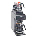 BUNN-O-Matic 12950.0356 Coffee Brewer 2-Upper-1-Lower Warmers and Pourover Feature 120 V