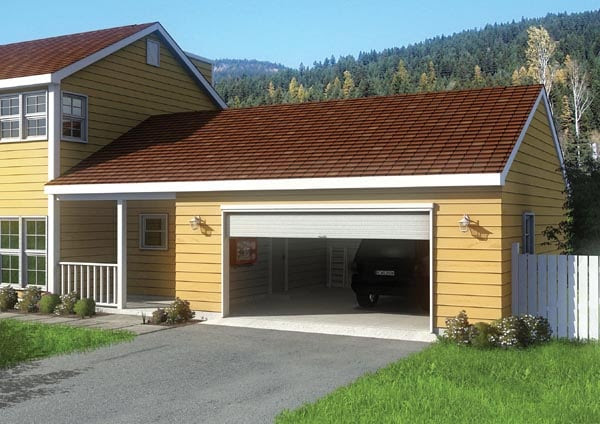 Garage Plan 6013, Order Code 08WEB at FamilyHomePlans.com