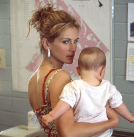 Actress Julia Roberts won an Oscar for her portrayal of Erin Brockovich