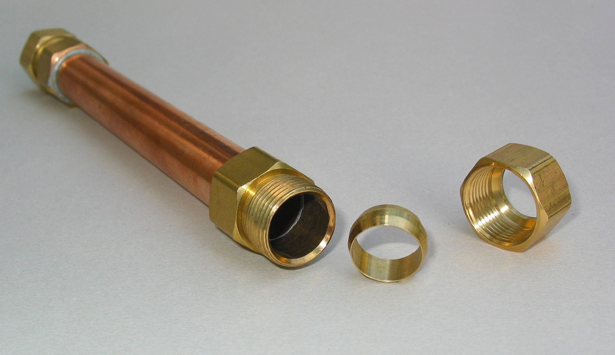 Copper repair coupling