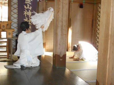 節分祭 豆まき 金華山日誌 宮城県石巻市