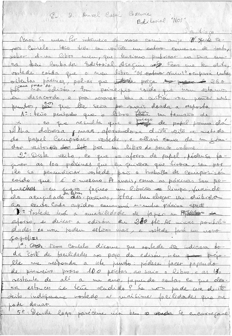 Carta a Ánxel Casal (1935)