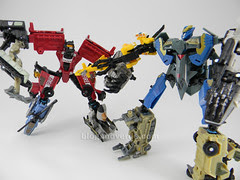 Transformers Smolder Power Core Combiners - modo combinado vs Skyburst