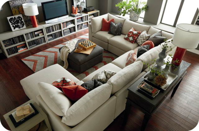 U-shape couch