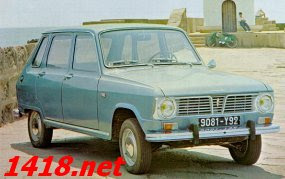 genealogie de la renault 14 la renault 6 1968 1980