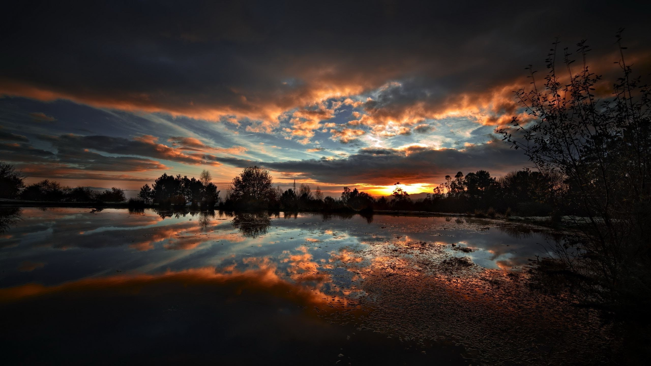 nature Sunset Landscape Sunlight Reflection Wallpapers nature Sunset Landscape Sunlight Reflection Wallpapers