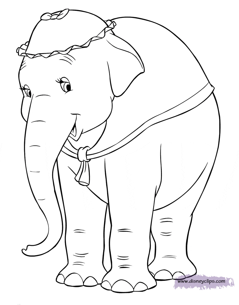 Download Dumbo Coloring Pages | Disney Coloring Book