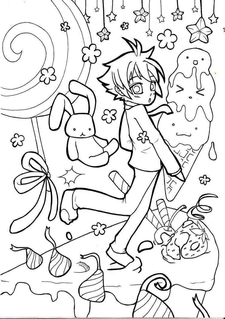 honey senpai in candyland by shi-nyan on DeviantArt