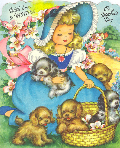 Vintage Mother's Day Card by contrarymary