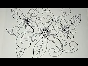 30+ Spesial Sketsa Motif Batik Modifikasi, Gambar Batik