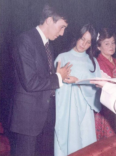 Boda en la Basílica de Begoña (26-8-1977)
