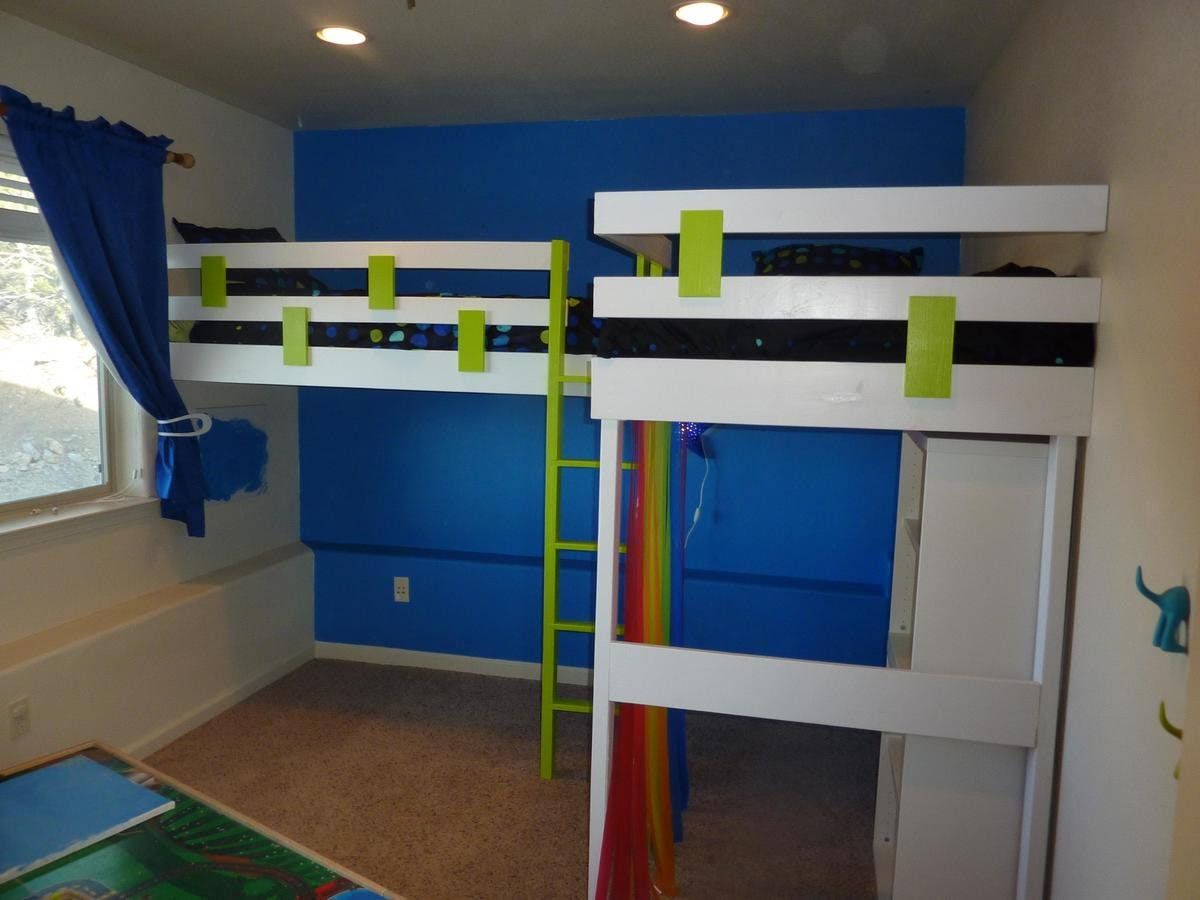 Woodwork Free L Shaped Bunk Bed Plans PDF Plans