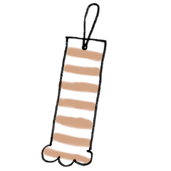 ネコしおりのイラスト かわいいフリー素材が無料のイラストレイン