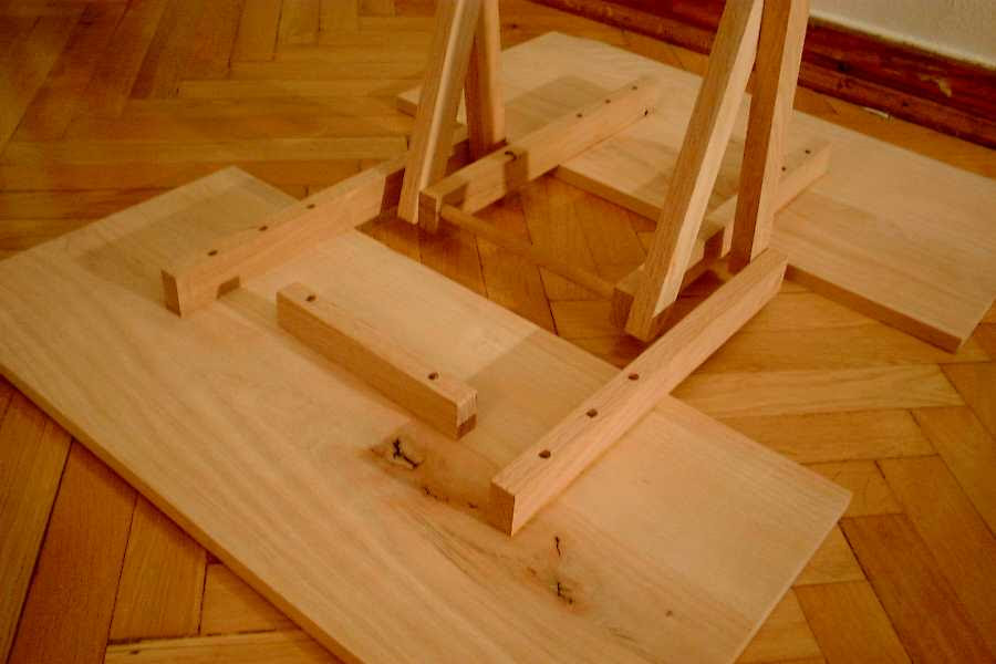Woodwork Folding Table Blueprints PDF Plans