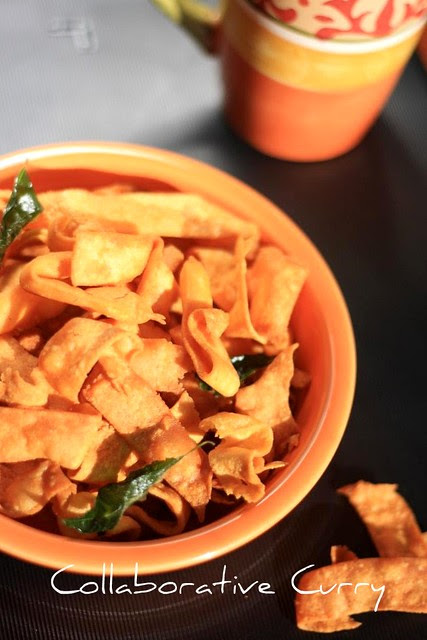 Ribbon Pakoda/Kerala Pakkavada