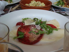 Marinated Tomato & Pecorino Salad