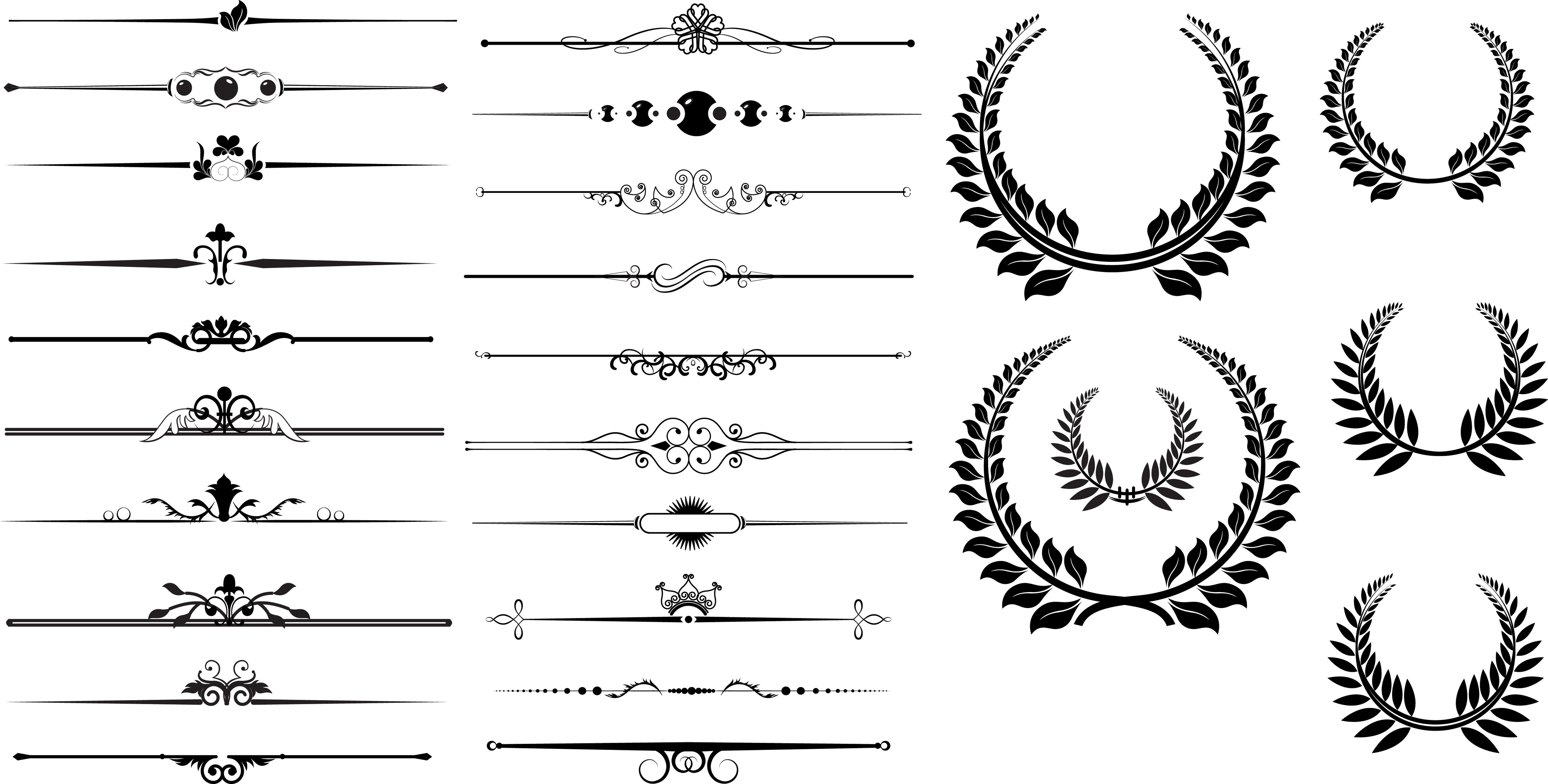 Download 11 Free Vector Decorative Divider Clip Art Images - Free ...