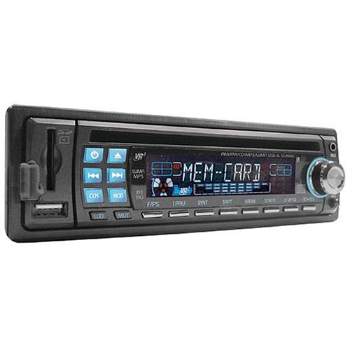 VR3 VRCD400-SDU CD WMA MP3 PLAYER RDS CAR STEREO w/ EQUALIZER