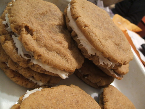 chewy sweet potato cookie cremewhiches