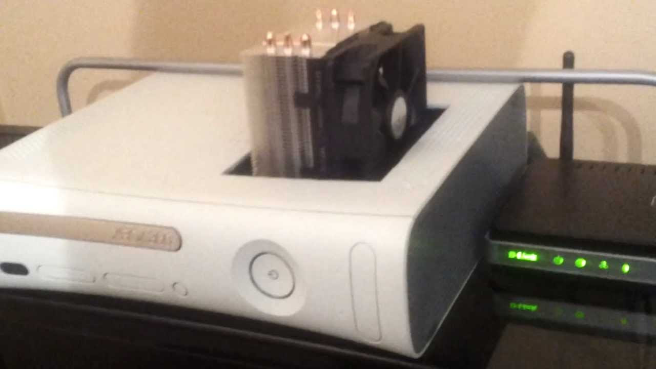 Xbox 360 2.0 Cpu Fan Mod CoolMaster TX3 - YouTube