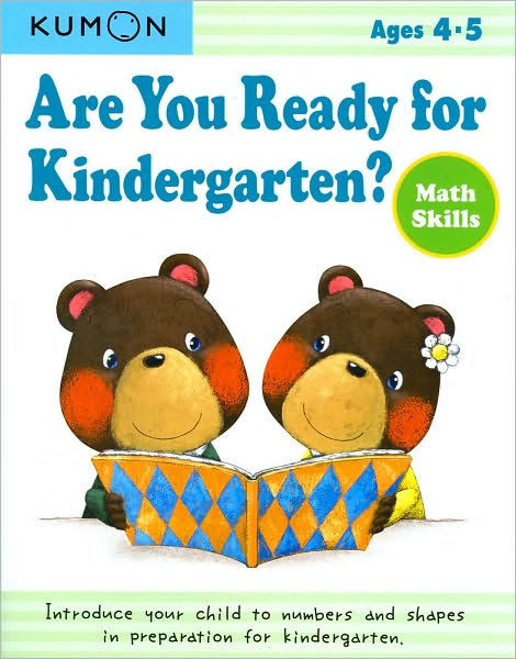 are you ready for kindergarten math skills by kumon