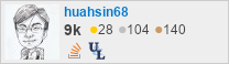 profile for huahsin68 on Stack Exchange, a network of free, community-driven Q&A sites