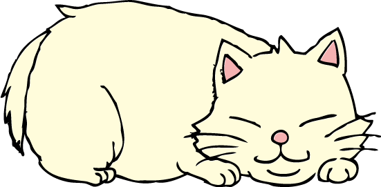 おデブ猫ちゃんのイラスト かわいいフリー素材が無料のイラストレイン