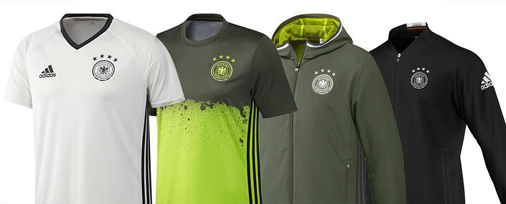 ドイツ代表 ユーロ16用adidasトレーニングキット情報 Football Shirts Voltage Com サッカー各国代表 クラブユニフォーム