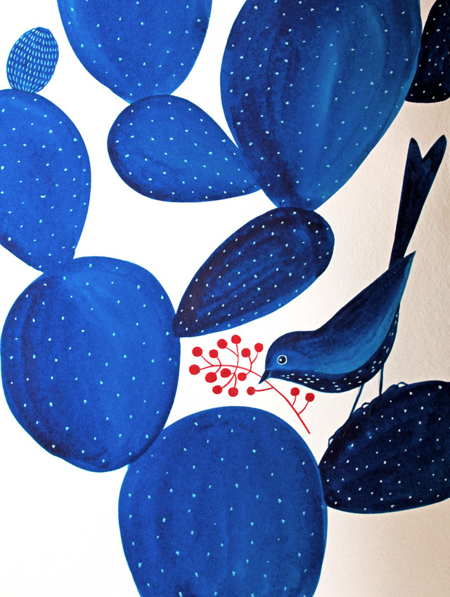 Indigo Opuntia