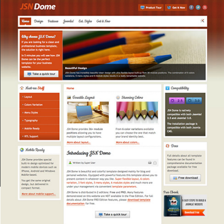 JSN Dome Pro unlimited v4.0.1 â