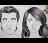 Male Curly Hair Drawing Reference